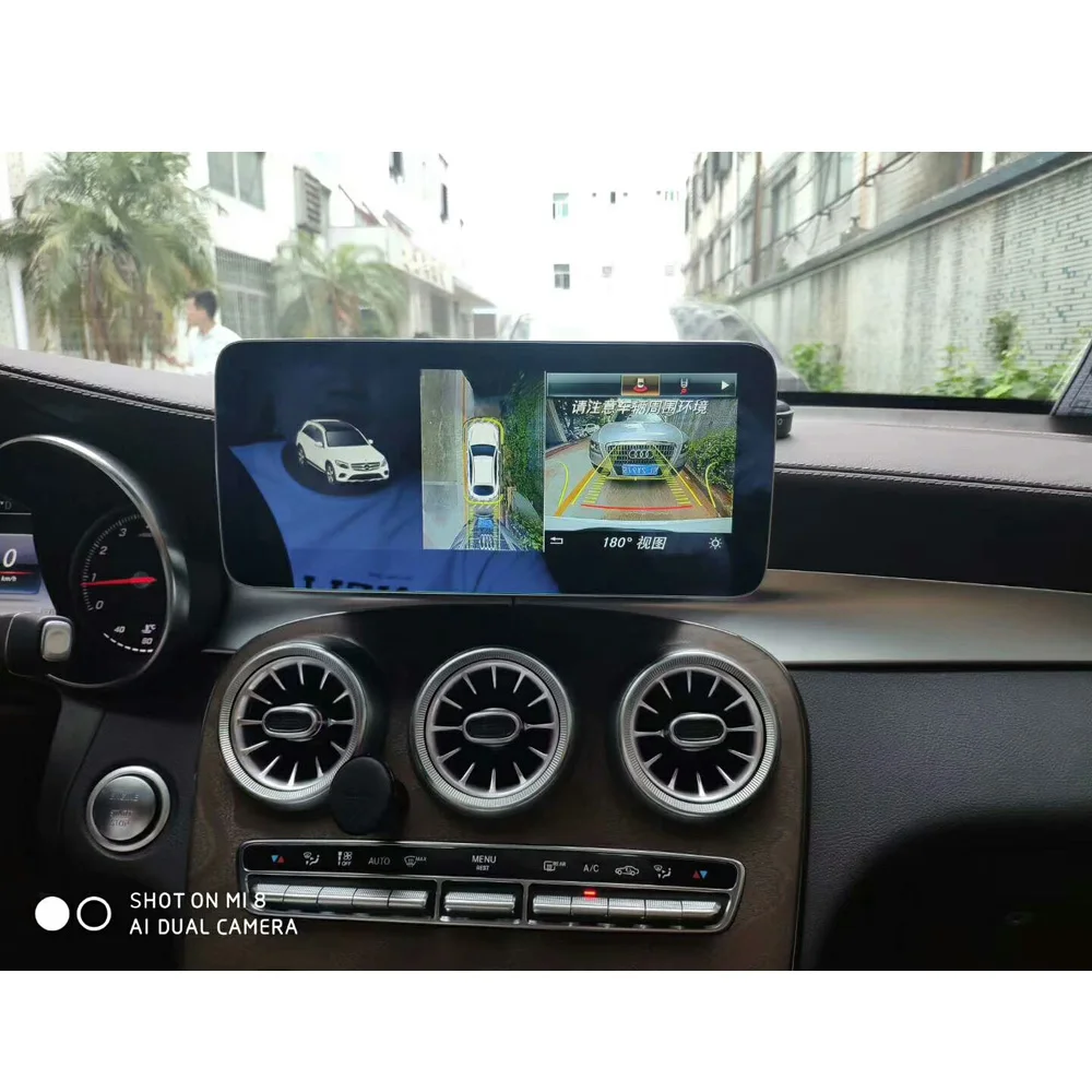 Clearance 10.25 inch 4+64G Android Display for Mercedes Benz GLC C Class W205 2015-2018 Car Radio Screen with GPS Navigation Bluetooth 3