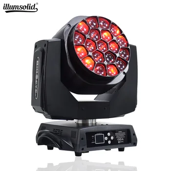 

led zoom moving head dj lights dmx disco light lyre moving head stage lighting effect 19x15w RGBW party light for wedding