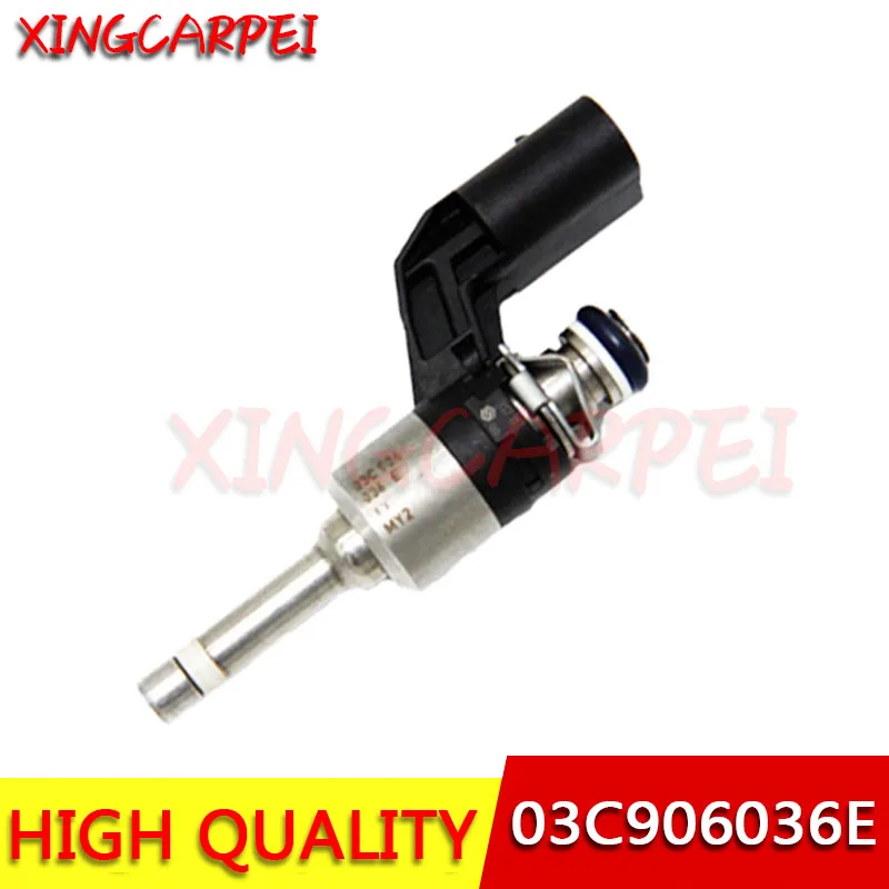 4 шт. 03C906036E Топливные форсунки подходят для Audi A1 VVW Golf Jetta Beetle Passat Tiguan Skoda Fabia Sseat 3C906036H