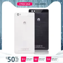 Задняя крышка батареи для huawei P8 Lite задняя крышка оригинальная замена черный белый