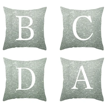 

Letter Cushion Covers Letters Decorative Pillow Cover Sofa Cushions Throw Pillows Pillowcases Home Decor