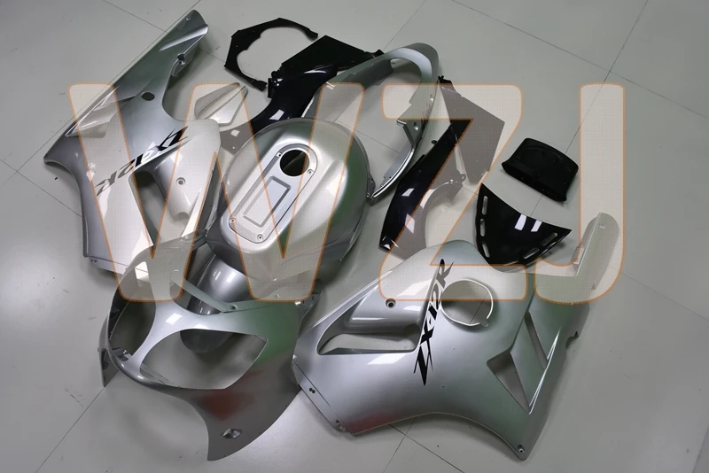 Для Kawasaki Zx12r 2001 обтекатель мотоцикла Zx 12r 00 01 серебряные Обтекатели для 2000 -