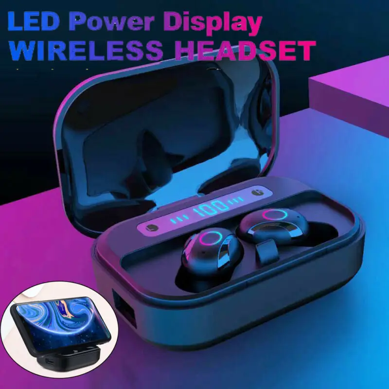 T11 TWS Bluetooth Earphone5 0 Wireless Headset Headphone Stereo In Ear Earbuds