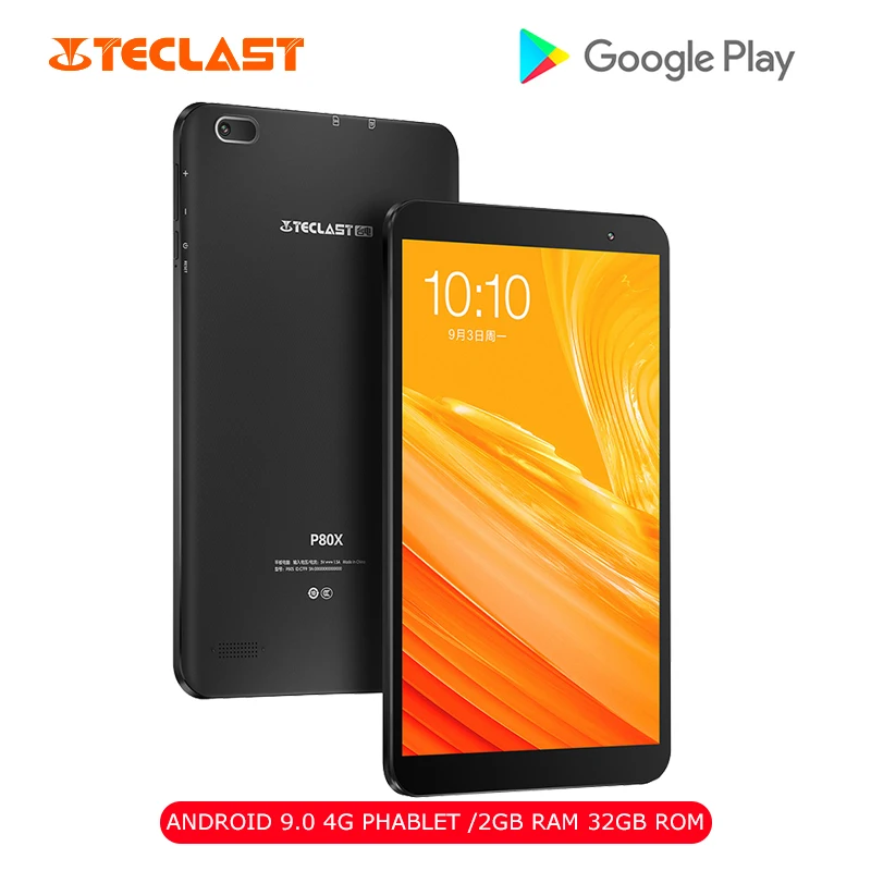 Teclast P80X 8 0 дюймов 4G Телефонный звонок PC Android 9 Spreadtrum SC9863A 1 6 ГГц Восьмиядерный