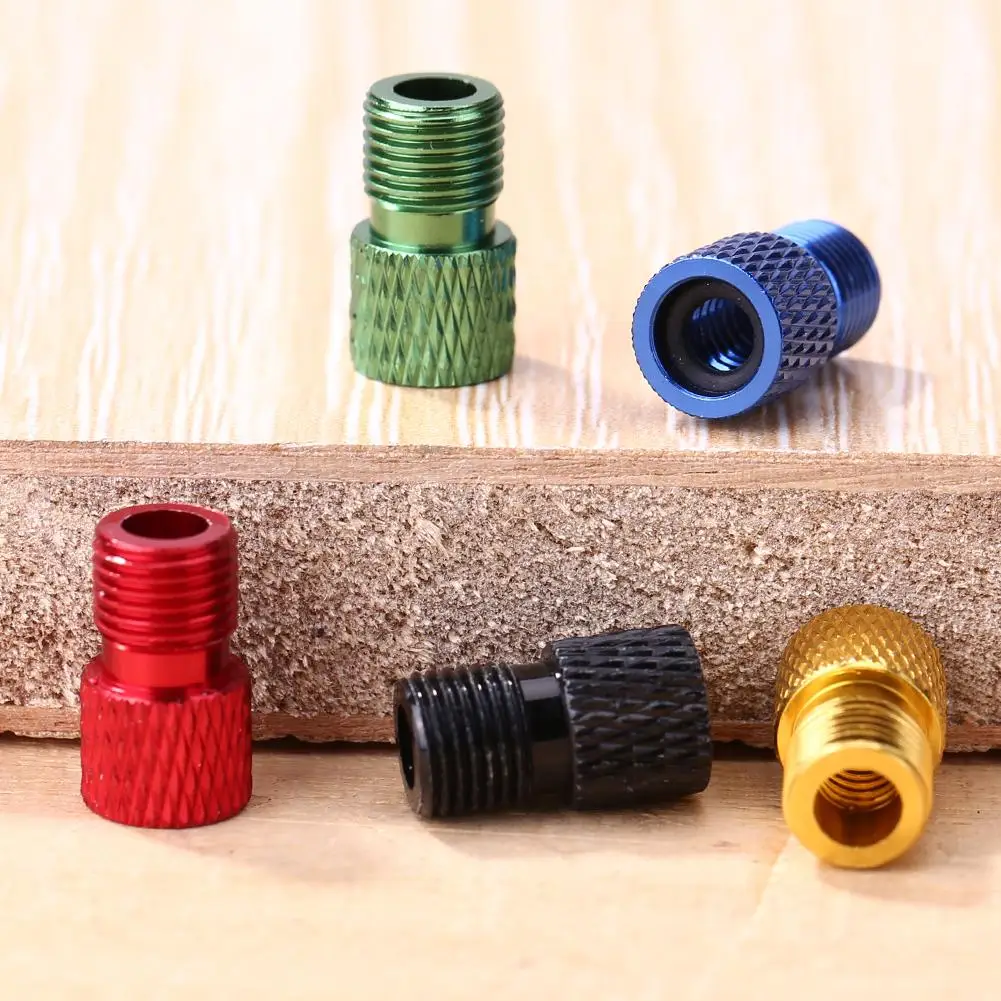 Schrader Valve Adapter Wear-resistant MTB Bike Valve Converter Fixed Gear Bicycle Presta to Schrader Adapter bicycle valve adapter bicycle valve bicycle valve accessories