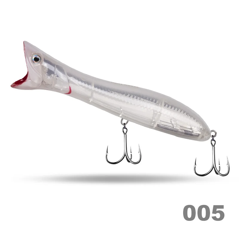 005 Hunthouse fishing panic popper LW602 195 мм 111 г Троллинг жесткая приманка верхняя вода ABS искусственная приманка для рыбалки бас тунец синяя рыба - Цвет: 005