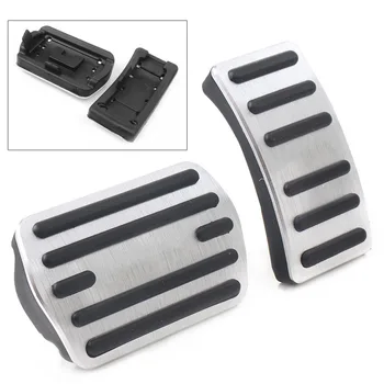 

For Ford Kuga Escape 2013 2014 2015 2016 Car AT Transmission Fuel Brake Pedal Cover Pad Plate Foot Control Pedals Kit