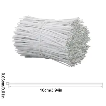 

1000 Pcs Mask Nose Protective Positioning Strip Wire Plastic Bracket Makeshift 63HF