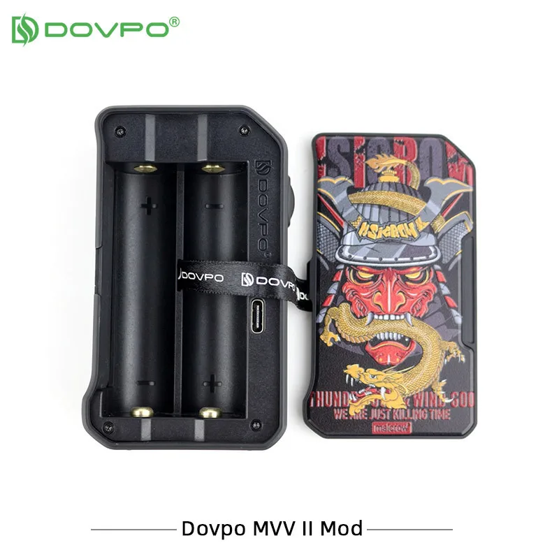 Box Mod Dovpo M VV II Двойной 18650 Батарея 1V To 8V самым высоким 280 W и C Тип сигареты