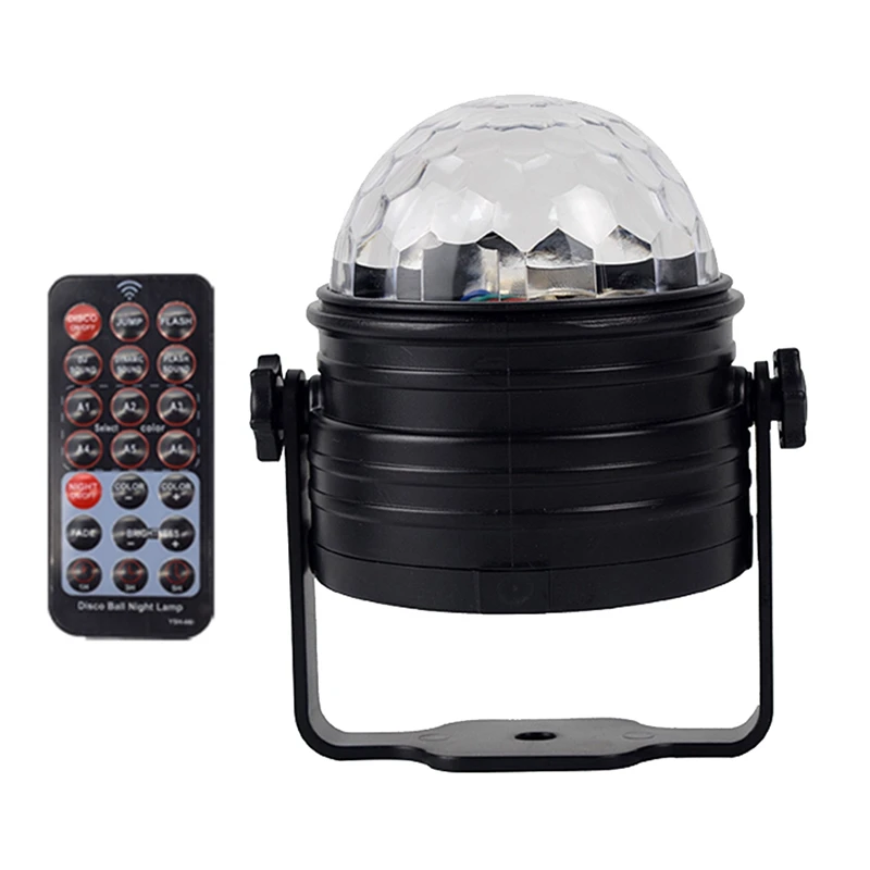 

Disco Ball Light Led Party Lights Sound Activated Rotating Dj Stage Lighting Effect Rgb Mini Night Decoration Music Lamp(Us Plus