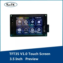 Pilote d'écran tactile TFT35 V1.0, 3.5 pouces, pièces d'imprimante 3D, aperçu, g code GRBL hors ligne