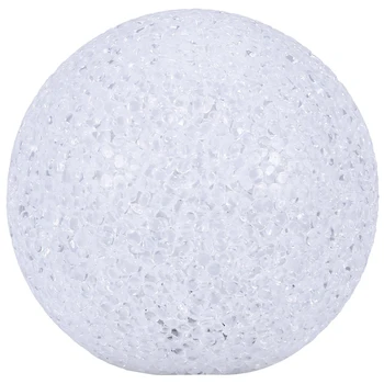 

7 Colors Changing Crystal Ball LED Night Light Decoration Candle Lamp Nightlight,10cm