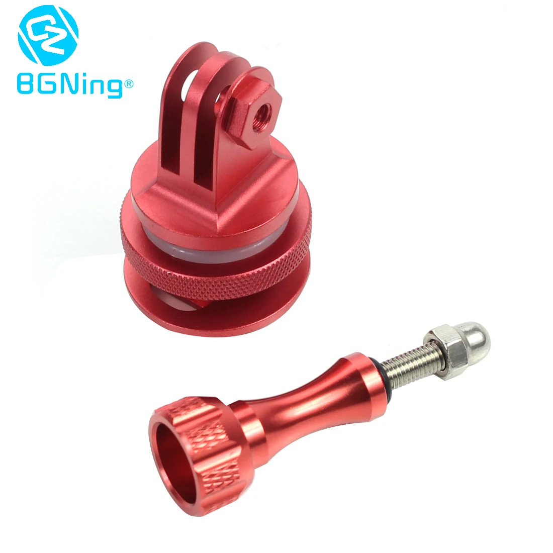 

Aluminum Diving Tripod Monopod Mount Adapter Screw w/ 1/4'' Hot Shoe Connector for Gopro Hero 7 For OSMO Action EKEN Camera