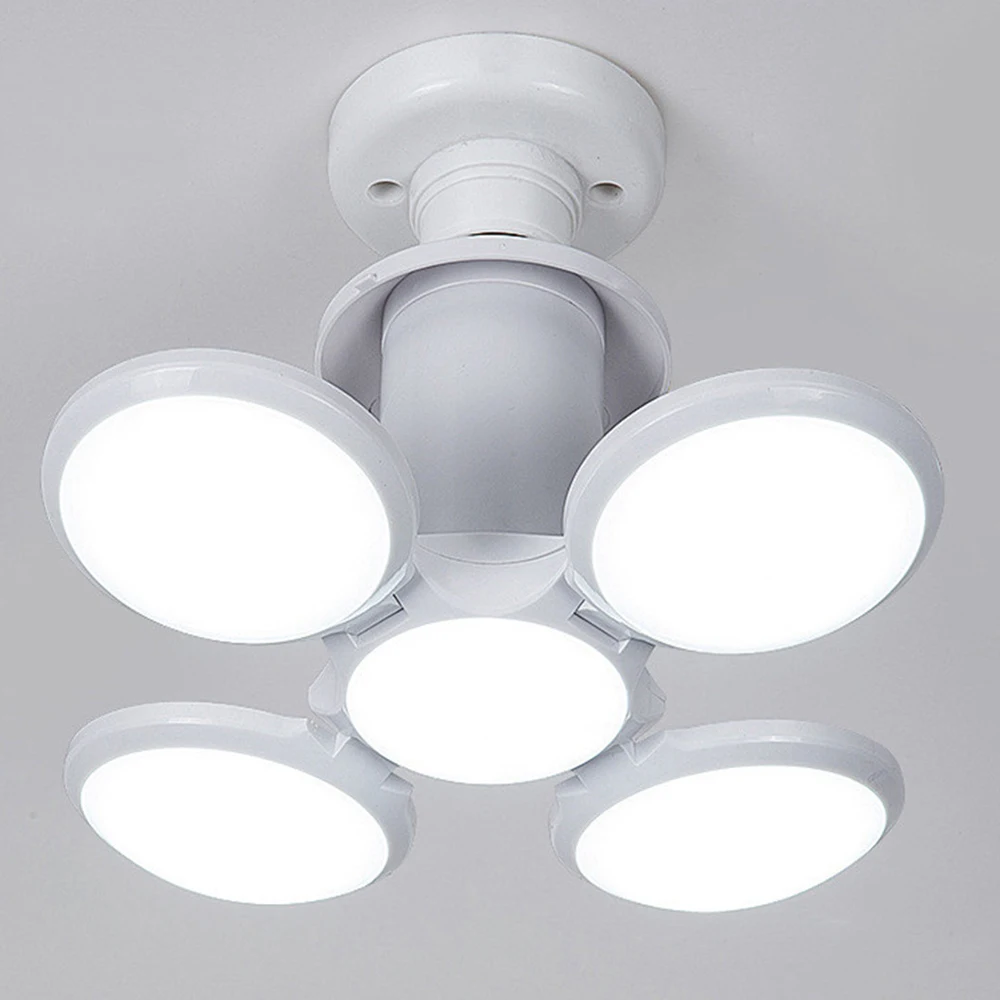 Super Bright LED Folding Bulb E27 40W Football Modeling Lamp AC 85-265V LED Bulb Bubble Ball Bulb Foldable Replace Halogen Light 25