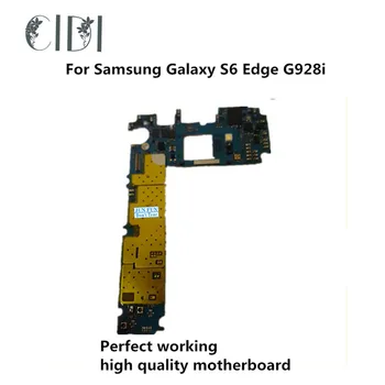 

CIDI Used Original Motherboard For Samsung Galaxy S6 Edge G928I Unlocked Mainboard Logic Board Tested Plate