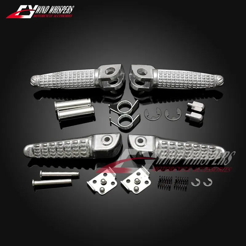 Передние и задние подножки мотоцикла колышки для Kawasaki Ninja Z750 Z800 Z1000SX Φ ZX6R ZX636 ZX9R ZX10R