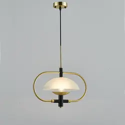 Постсовременная Минималистичная модная люстра для ресторана, лампа для спальни в скандинавском стиле, дизайнерская модель для комнаты