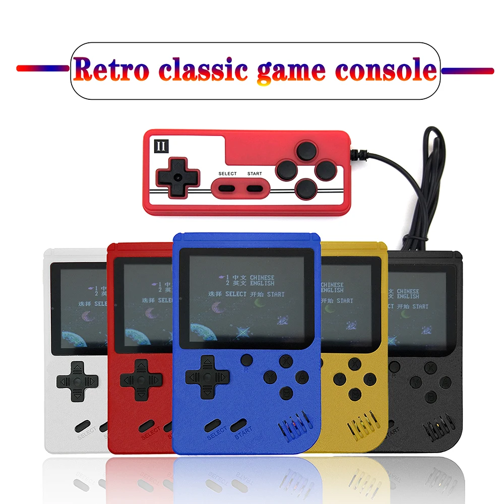 

MRSVI Mini TV Game Console 8 Bit Retro Video Game Console Built-In 400 Games Handheld Gaming Player Best Gift
