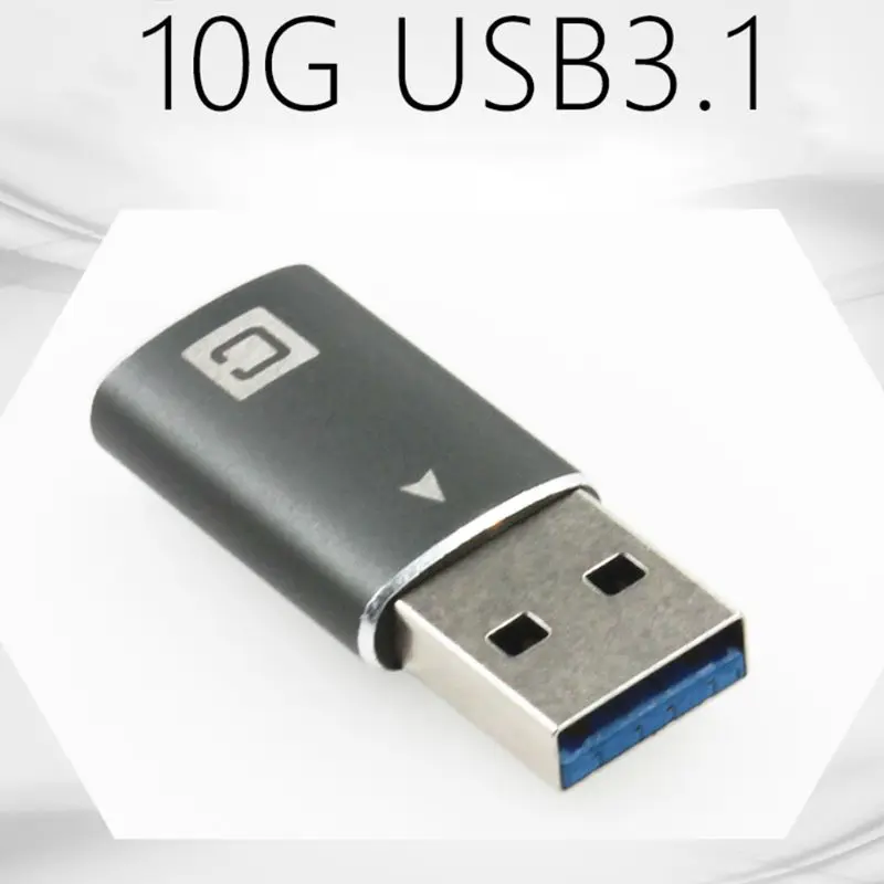 

Type C Female to USB Male Adapter Gen2 10Gbps USB-C Extender Connector Head