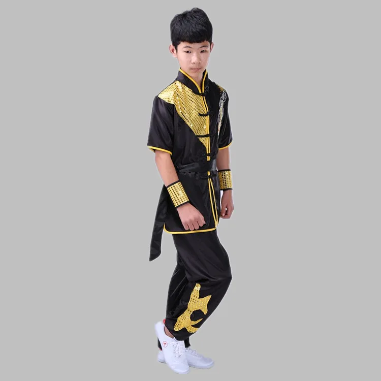 DM Chinese Kung Fu Suit Tai Chi Clothing Cotton Martial Art Uniform Wushu Taiji Clothing Taijiquan Practice Sets Costumes