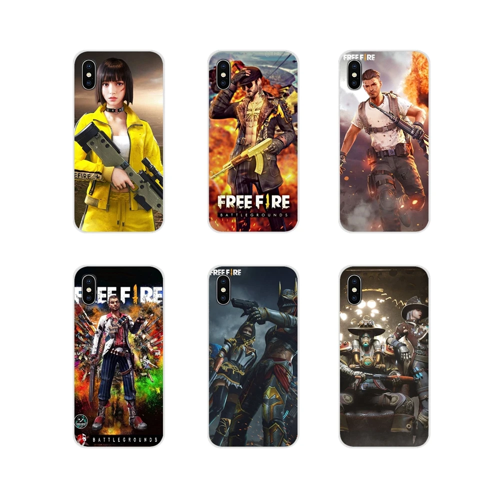 Аксессуары чехлы для телефонов Samsung Galaxy J1 J2 J3 J4 J5 J6 J7 J8 Plus 2018 Prime 2015 2016 2017 Free Fire Game Art |