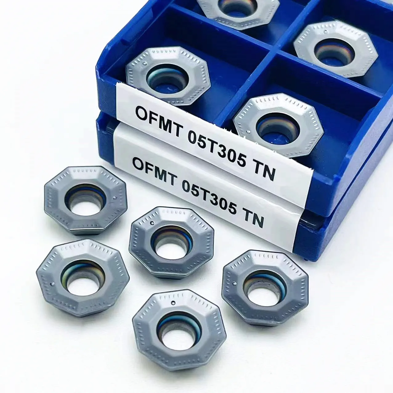 OFMT-cortador de fresado CNC, herramienta de torneado, 05T305, 100% original, LAMINA, OFMT05T305, TN, LT30