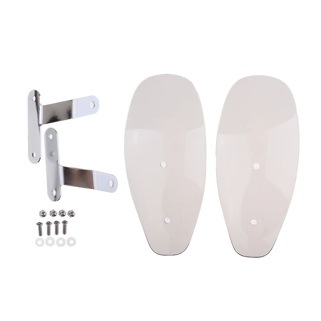 Мотоциклетная защита от ветра с монтажным кронштейном