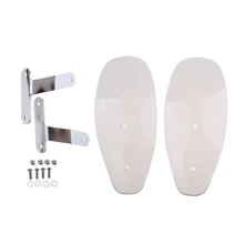 Мотоциклетная защита от ветра с монтажным кронштейном