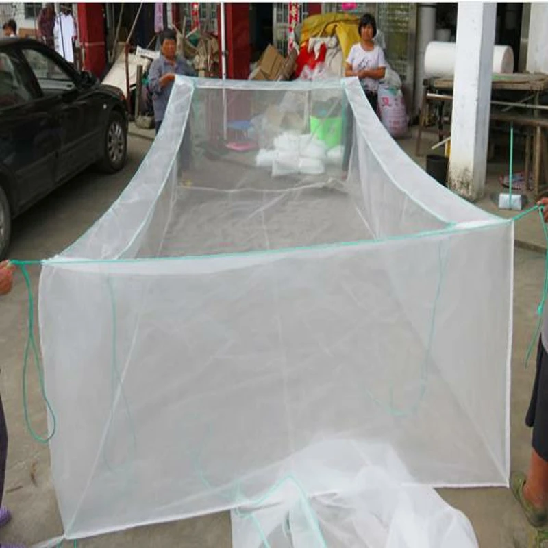 

1pcs aquaculture aquaculture net fish spawning of fish of the family escaped the mesh density: 100 mesh. Custom cage