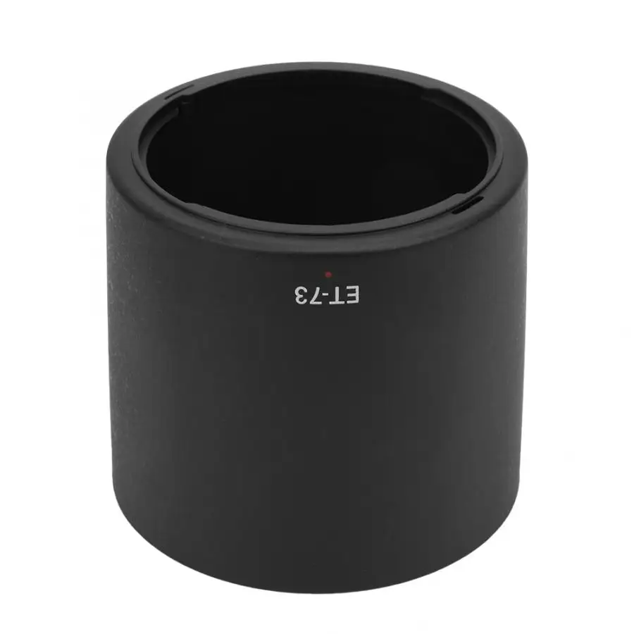 Lens аксессуары ET-73 пластик черная камера крепление бленда подходит для Canon EF 100 мм f/2.8L Macro IS USM Объектив Камеры len часть Cam