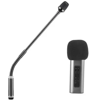 

1pcs Portable Aluminum Alloy Karaoke Microphone & 1pcs Dynamic Microphone Dj Special Microphone