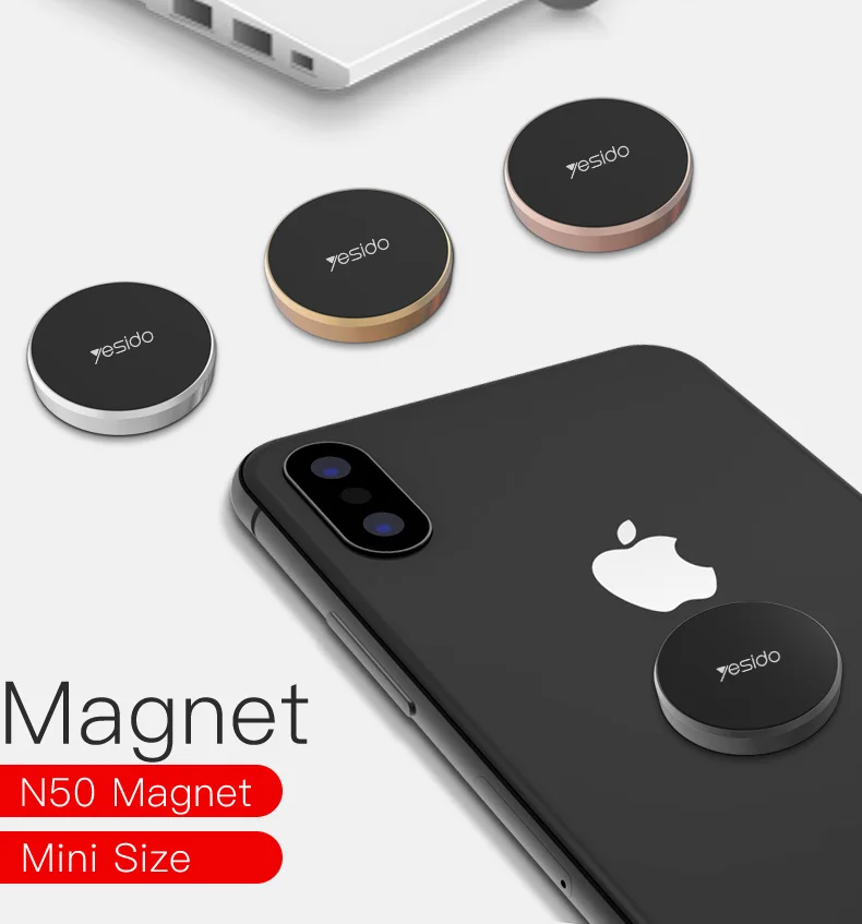 

Widely Compatible Mini Size Simple Fashion Modern Magnetic Car Phone Holder Bracket For Universal Mobile Phone iPhone C38