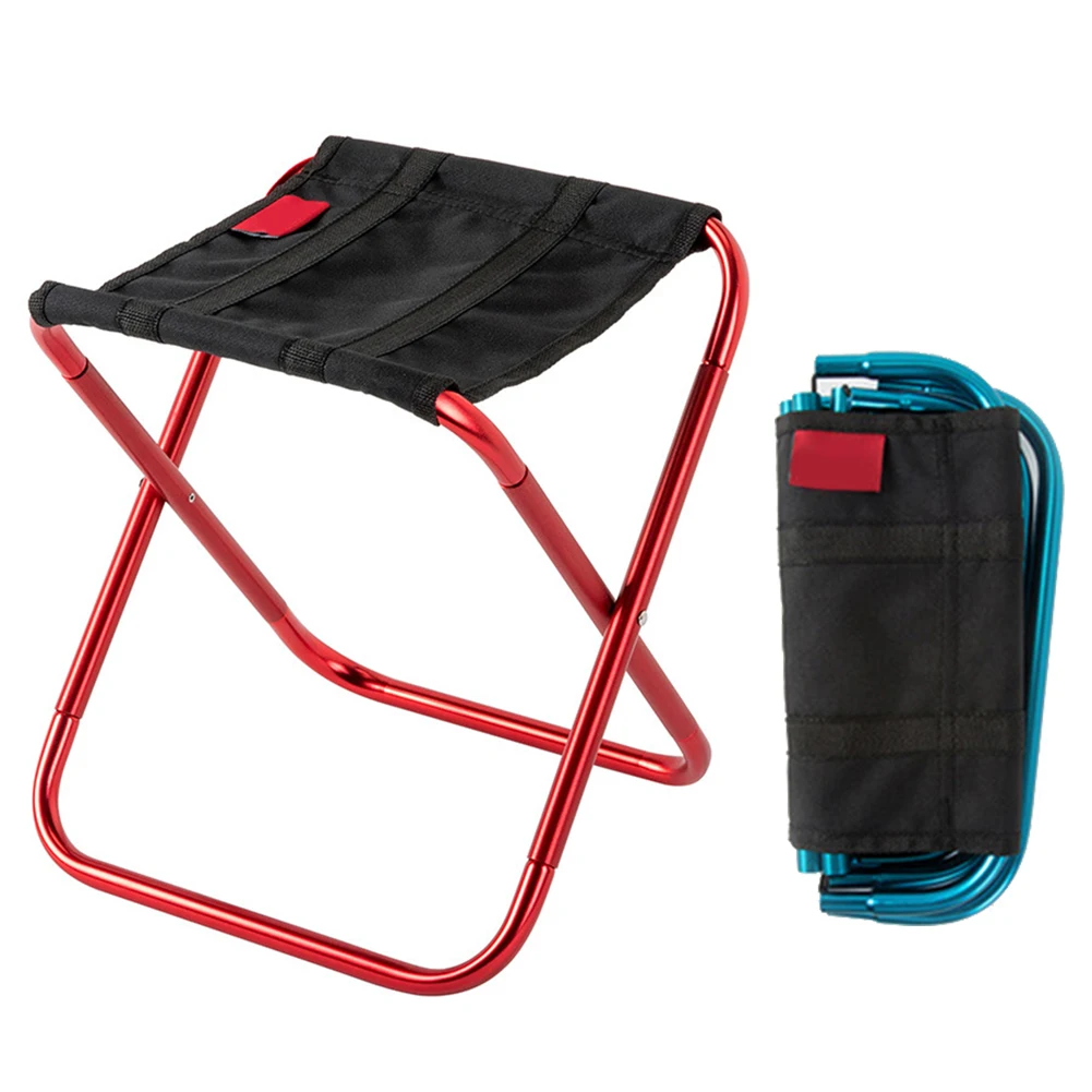 Outdoor Aluminium Alloy Portable Folding Fishing Chair Picnic Camping Stool  camping chair  folding stool 