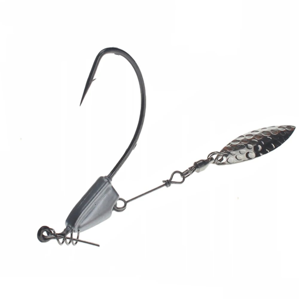 Details about   20pcs/lot Fishing Spinner Spoon Bait Carbon Steel Hooks Metal Lures Bass Tackle