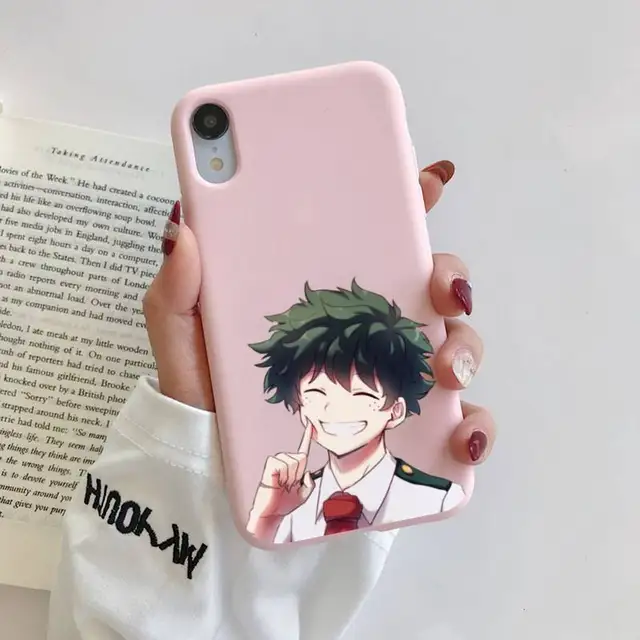 Anime My Hero Academia Midoriya Izuku Phone Case for iphone 13 11 12 mini pro max 7 8 plus 6 6s x xs max xr coque a11