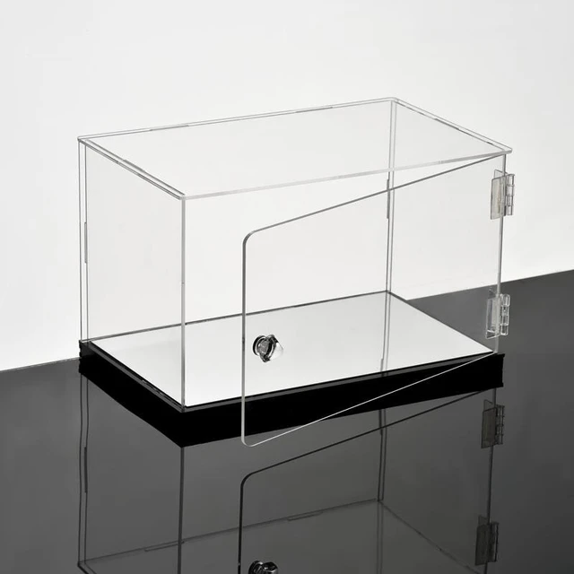 4Pcs Transparent Acrylic Boxes With Cover Earrings Packaging Boxes Jewelry  Organizer Candy Container Figure Toy Display Box - AliExpress