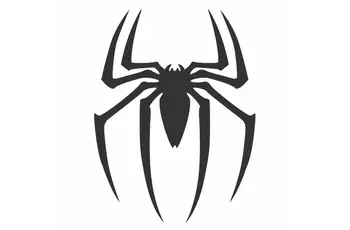 

Logo Hero Car Sticker KK Vinyl Reptile Black Spider Car Decal for Car Window Door Rainproof 8*10cm