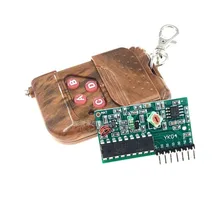 5 conjuntos 2262/2272 kit de controle remoto sem fio de quatro vias m4 desbloqueado placa de recepção com quatro-chave de controle remoto sem fio