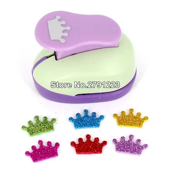 

Hot Sale Christmas Crown Punch Craft Crown 7.2cm/4.8cm/3.5cm/2.5cm/1.5cm hole punch Scrapbook Paper Puncher Children's diy