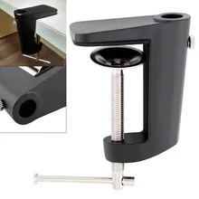 

Durable Aluminum Alloy Cantilever Bracket Clamp with 12MM Hole Diameter and Non-slip Mat for Mic Stand