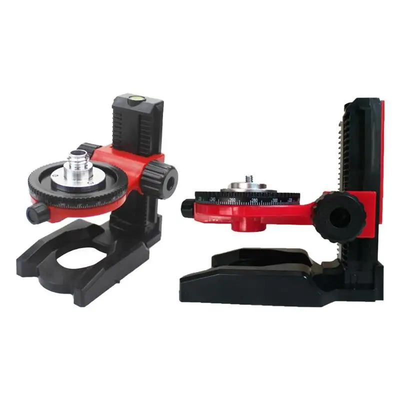 

Magnet L-bracket Leveling Support Holder Durable 360 Degree Rotation Adjustable Height for Universal Laser Level Bracket