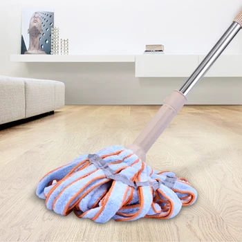 

Self-twisted Water Rotating Mop Telescopic Rod Absorbability Multi Wet Dry Dual-use Household Lazy Hands-free Washing Swivel Mop