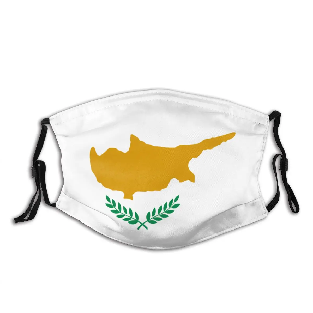 

Cyprus Flag Face Msak With Filter