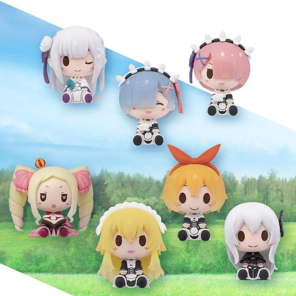 World 7pcs Figure Pvc Model Doll Toys 