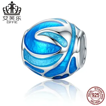 

Fireworks Diy 925 sterling silver original spacer beads for jewelry making Fit charm pandora bracelet