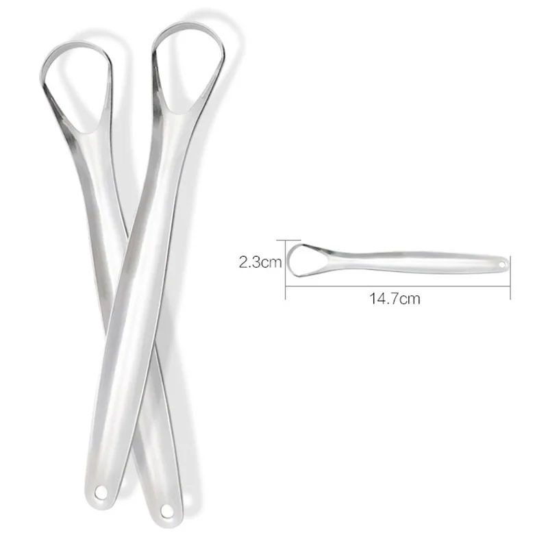 Свежее дыхание покрытием для чистки языка зубная щетка уход за зубами инструменты гигиена полости рта профессии язык из нержавеющей стали скребок для очистки