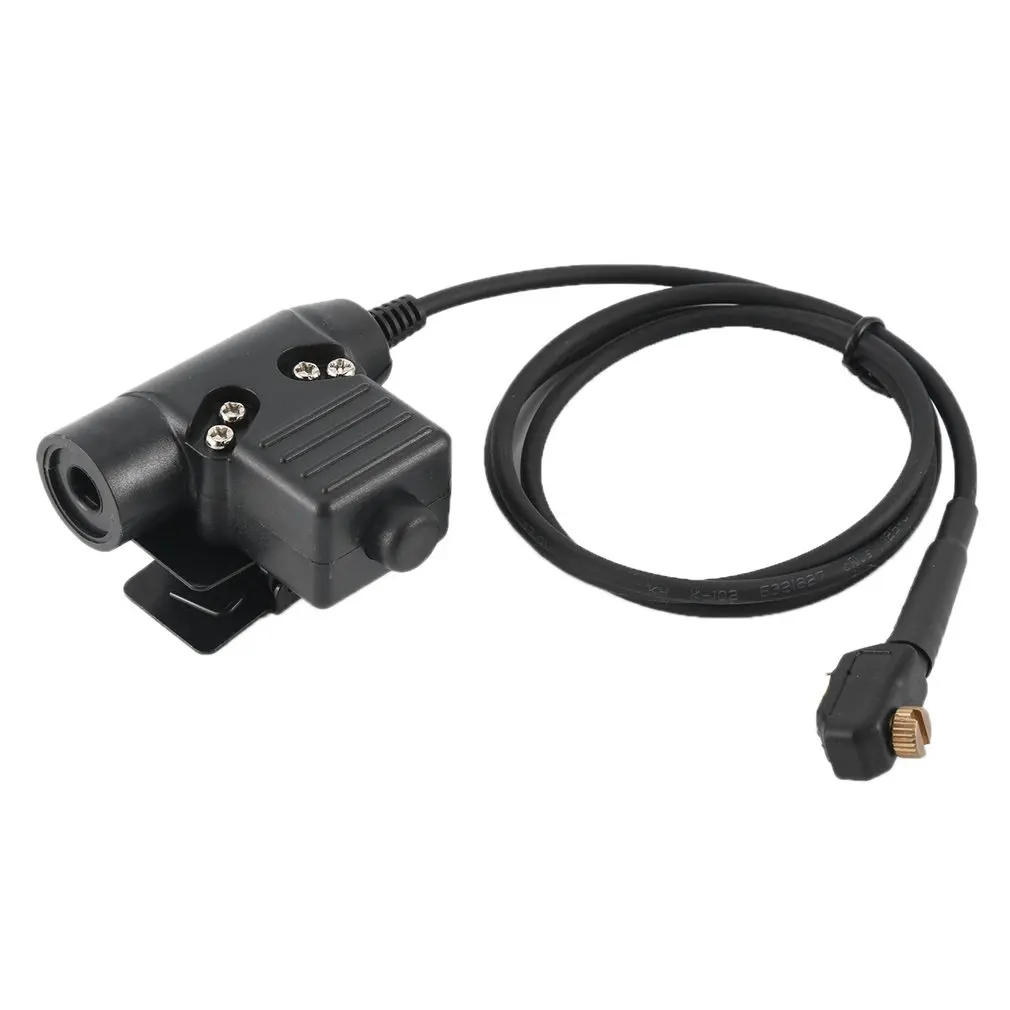 

Airsoft Headphone U94 PTT for KENWOOD Plug Walkie Talkie BaoFeng UV-82 Radio Headset Softair WZ113