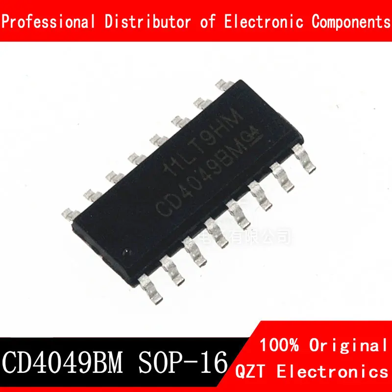 10pcs/lot CD4049UBM SOP16 CD4049BM SOP CD4049 SOP-16 In Stock sop adapter board sop8 sop10 sop16 sop28 tqfp qfn56 64 ic test board pcb 10pcs lot