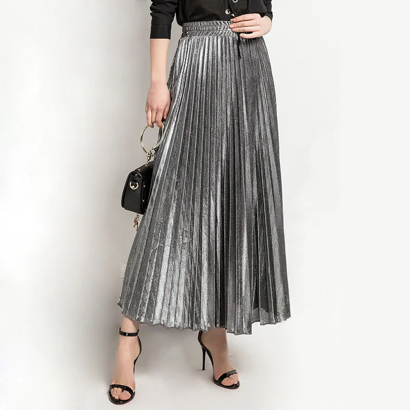 Metallic Pleated Skirt 9mm 2025 | www.takertrailers.ee