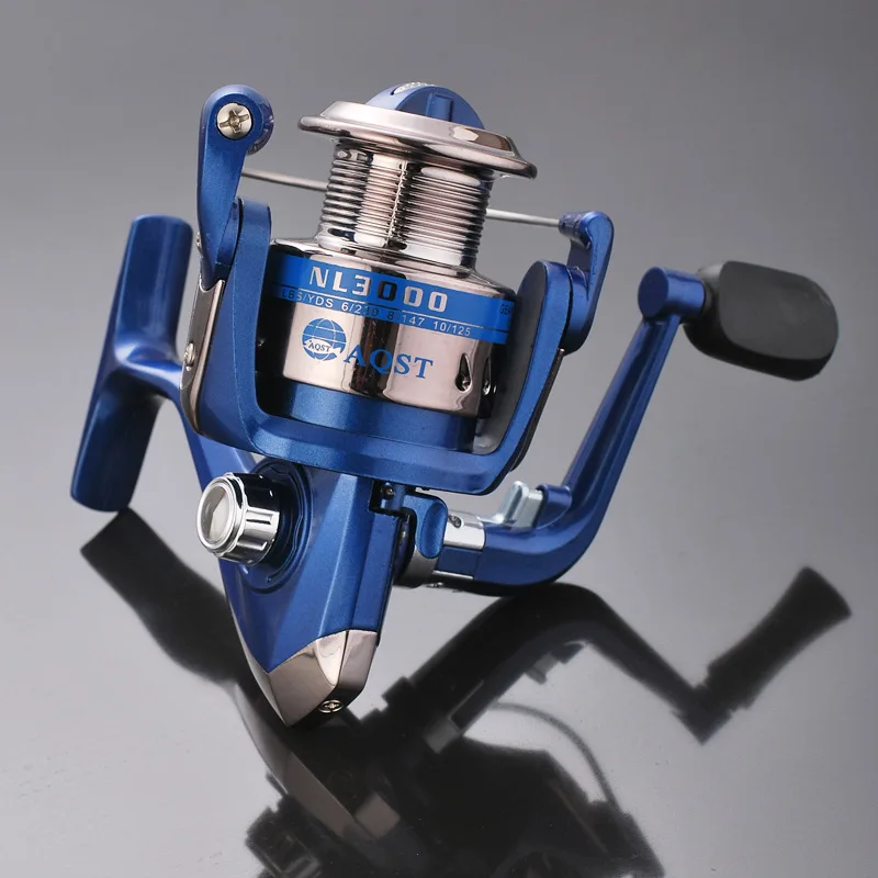  Fishing Reel All Metal Spool Spinning Reel Peche Drag Trolling Wheel Carretilha De Pesca Line Spool